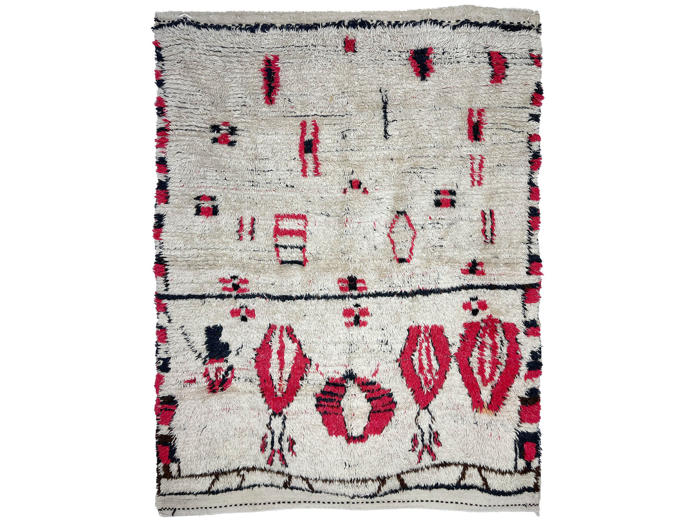 Vintage Moroccan Rug -  Hajia Azilal Morocco Collection