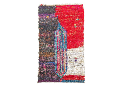 Vintage Moroccan Rug -  Izil Boucherouite Morocco Collection