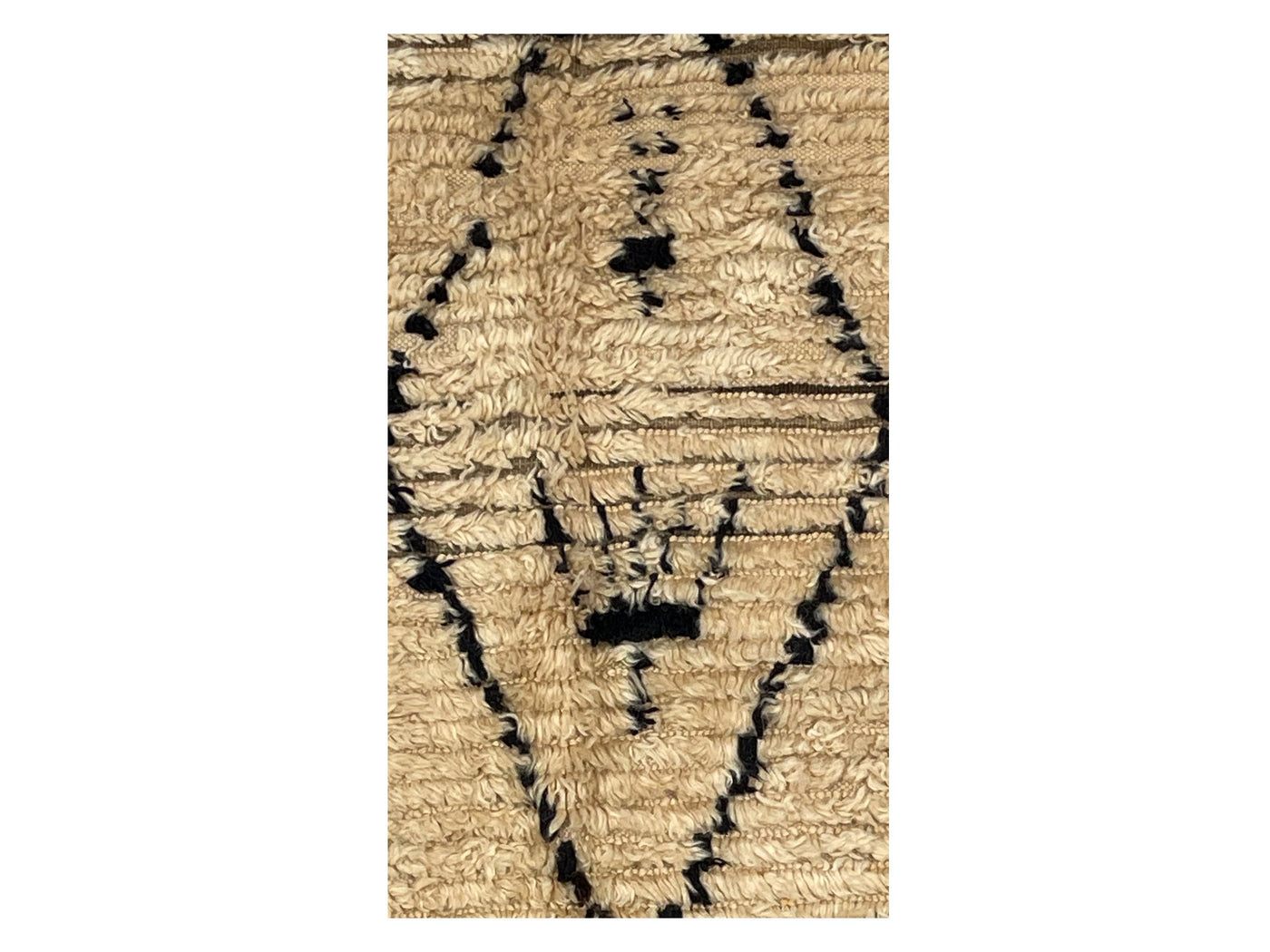 Vintage Moroccan Rug -  Targa Beni Ourain Morocco Collection