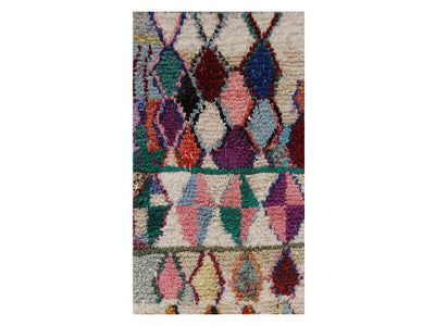 Vintage Moroccan Rug -  Ayachi Boucherouite Morocco Collection