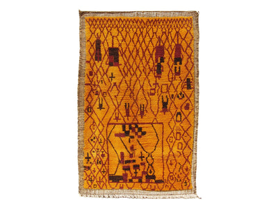 Vintage Moroccan Rug -  Priest Azilal Morocco Collection