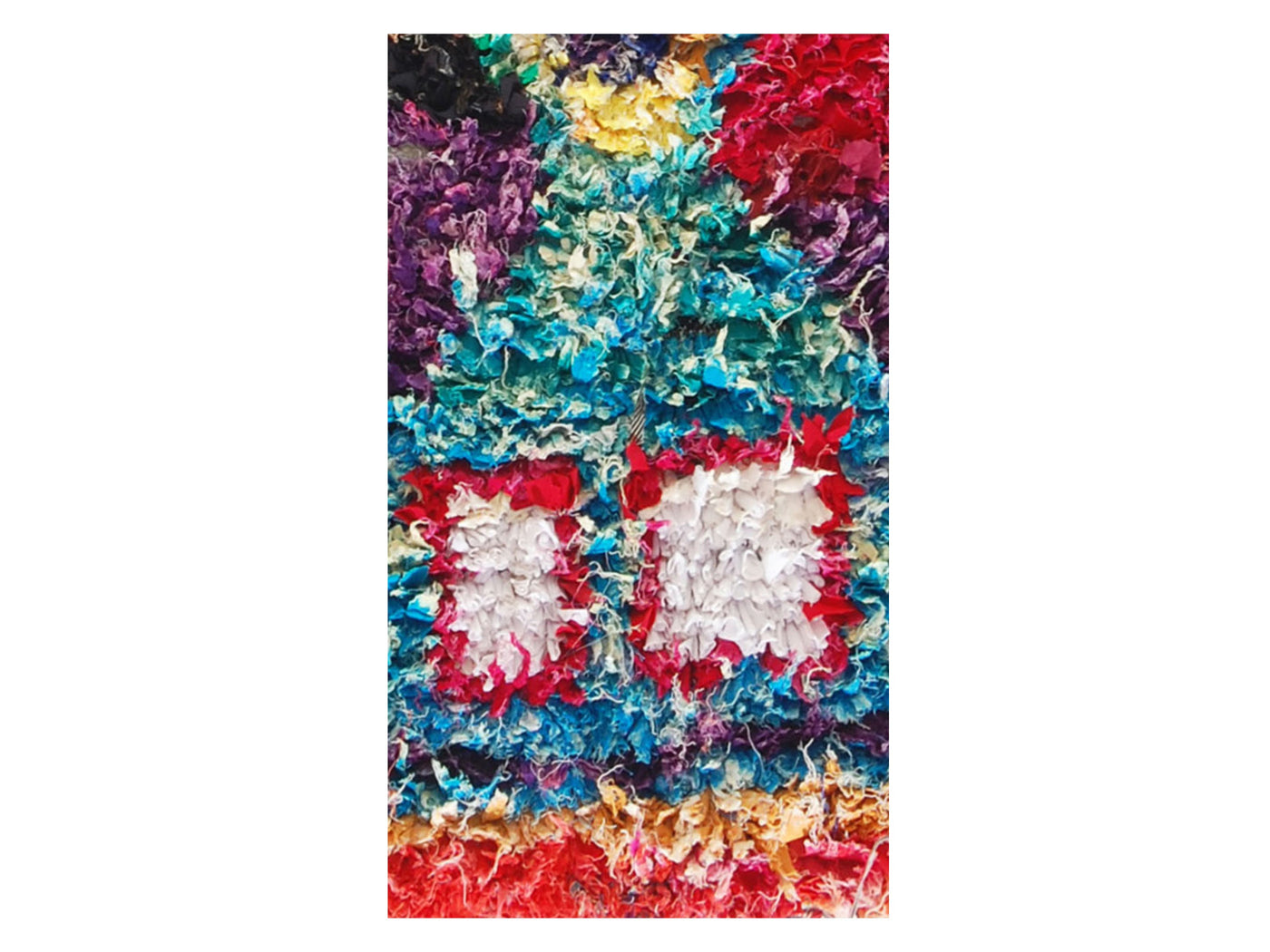 Vintage Moroccan Rug -  Tamaris Boucherouite Morocco Collection
