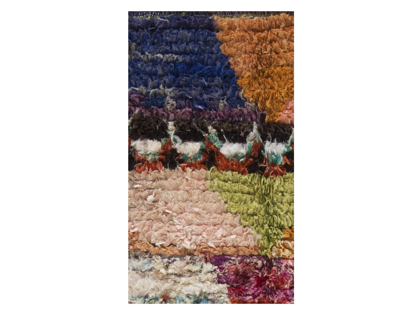 Vintage Moroccan Rug -  Masilia Boucherouite Morocco Collection