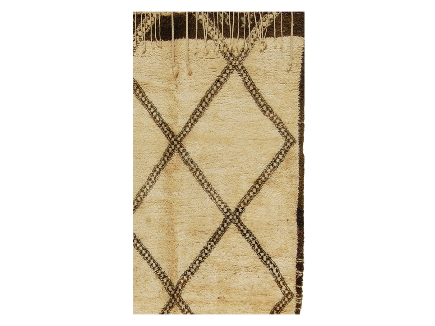 Vintage Moroccan Rug -  Banafsaji Beni Ourain Morocco Collection