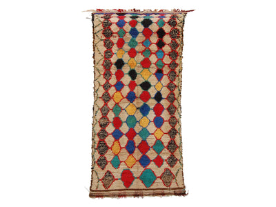 Vintage Moroccan Rug -  Badis Azilal Morocco Collection