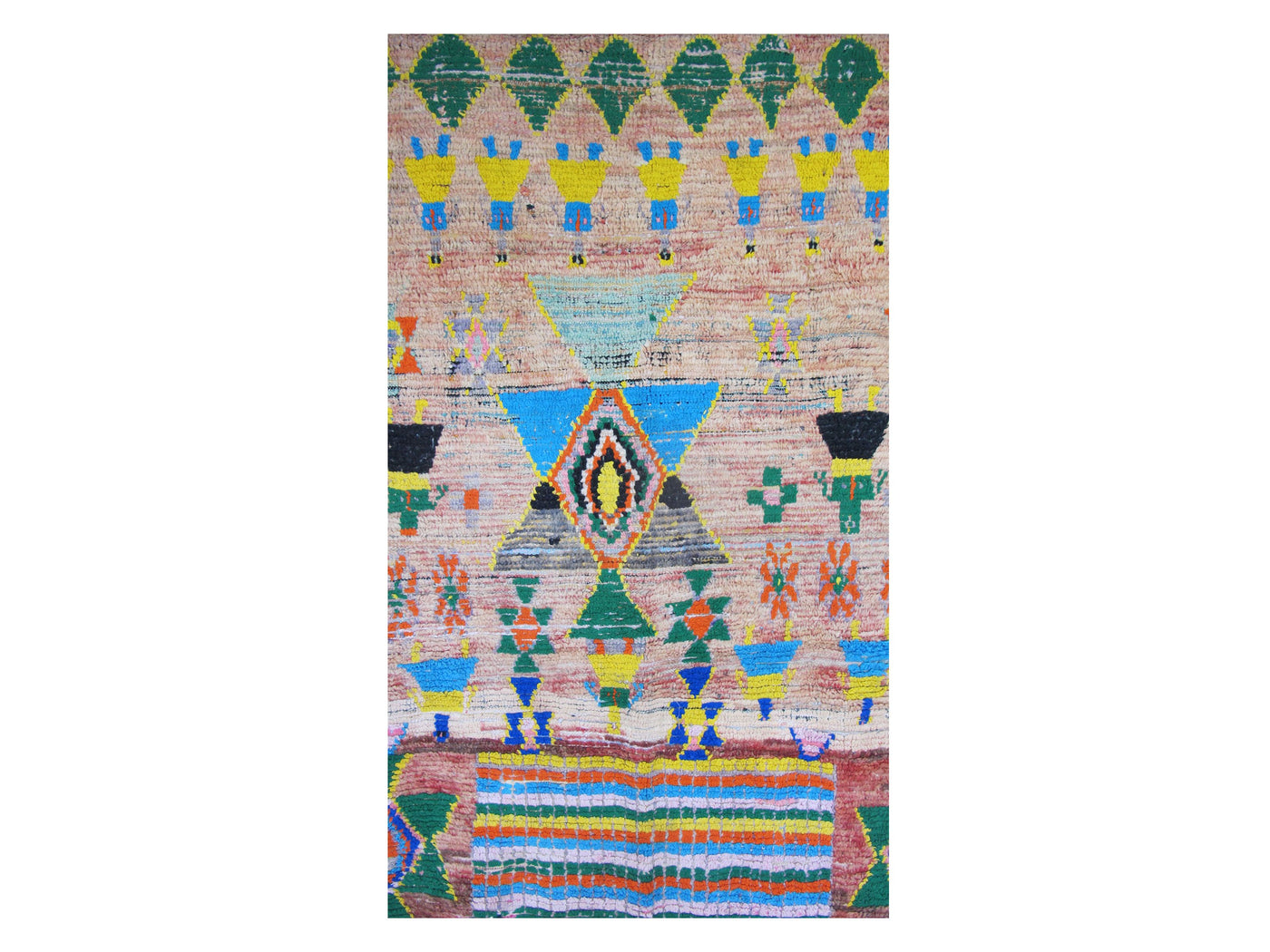 Vintage Moroccan Rug -  Tinhainan Boujaad Morocco Collection