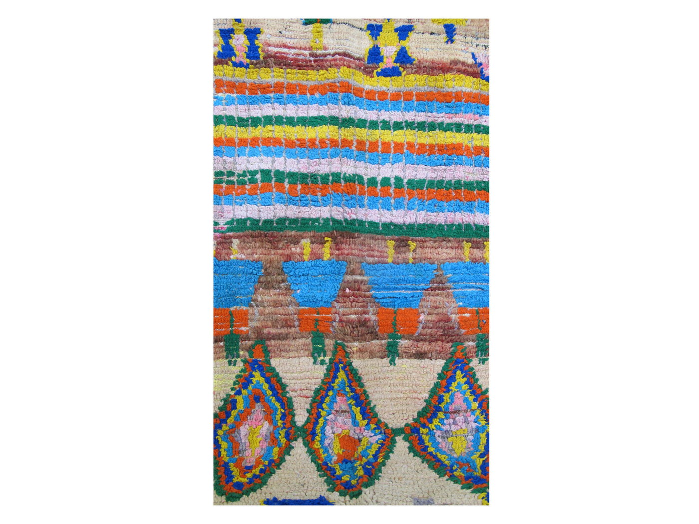 Vintage Moroccan Rug -  Tinhainan Boujaad Morocco Collection